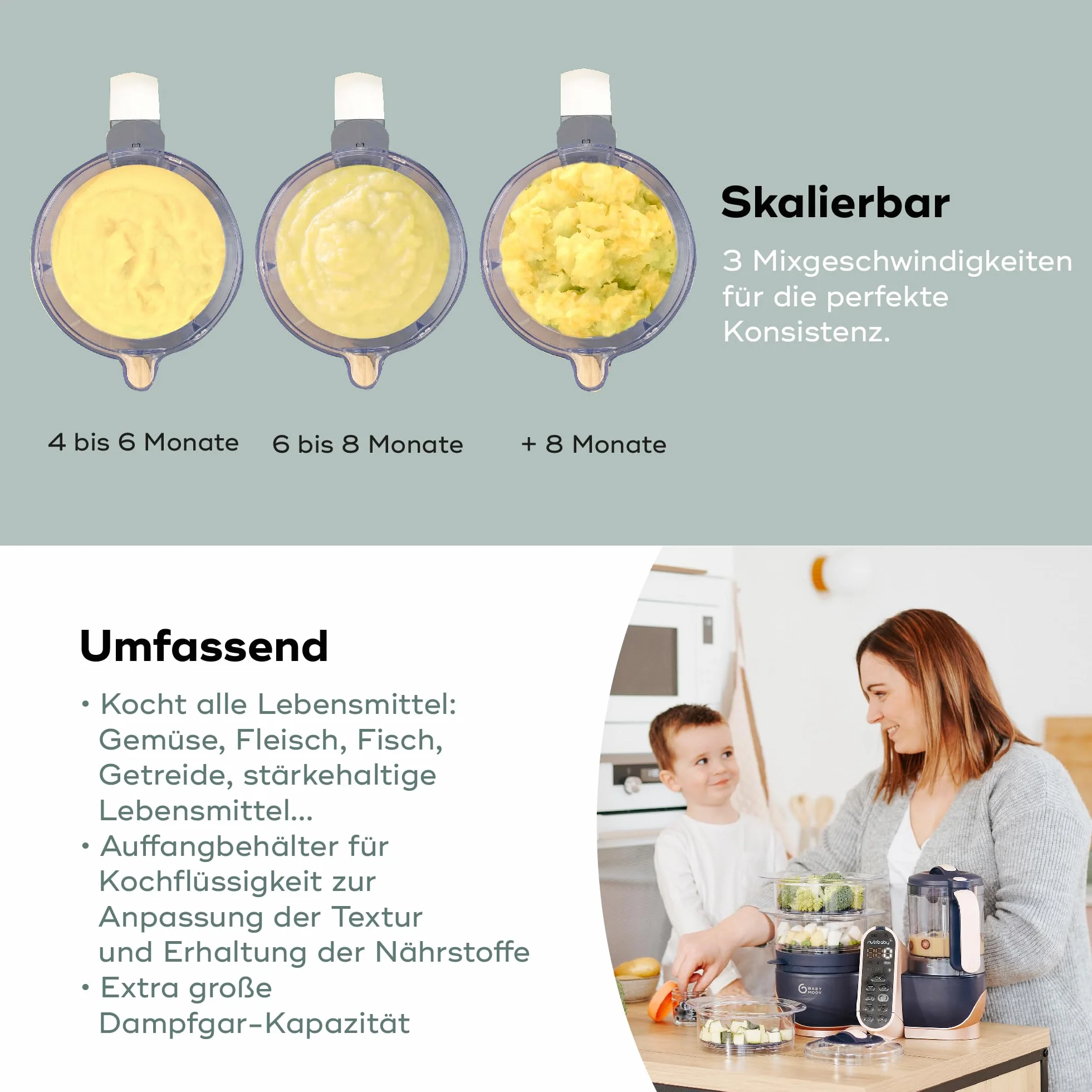 Babymoov Robot Nutribaby + XL Robots de Cuisine