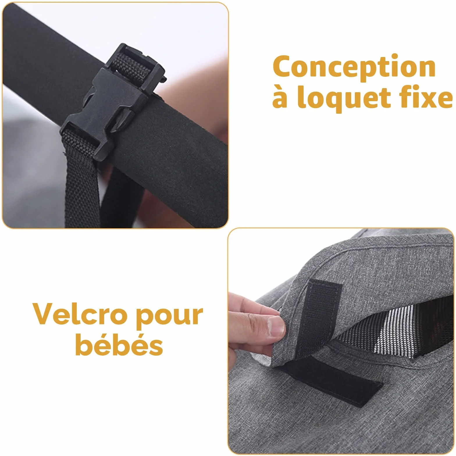 Pare Soleil Poussette Universelle Anti-UV Imperméable