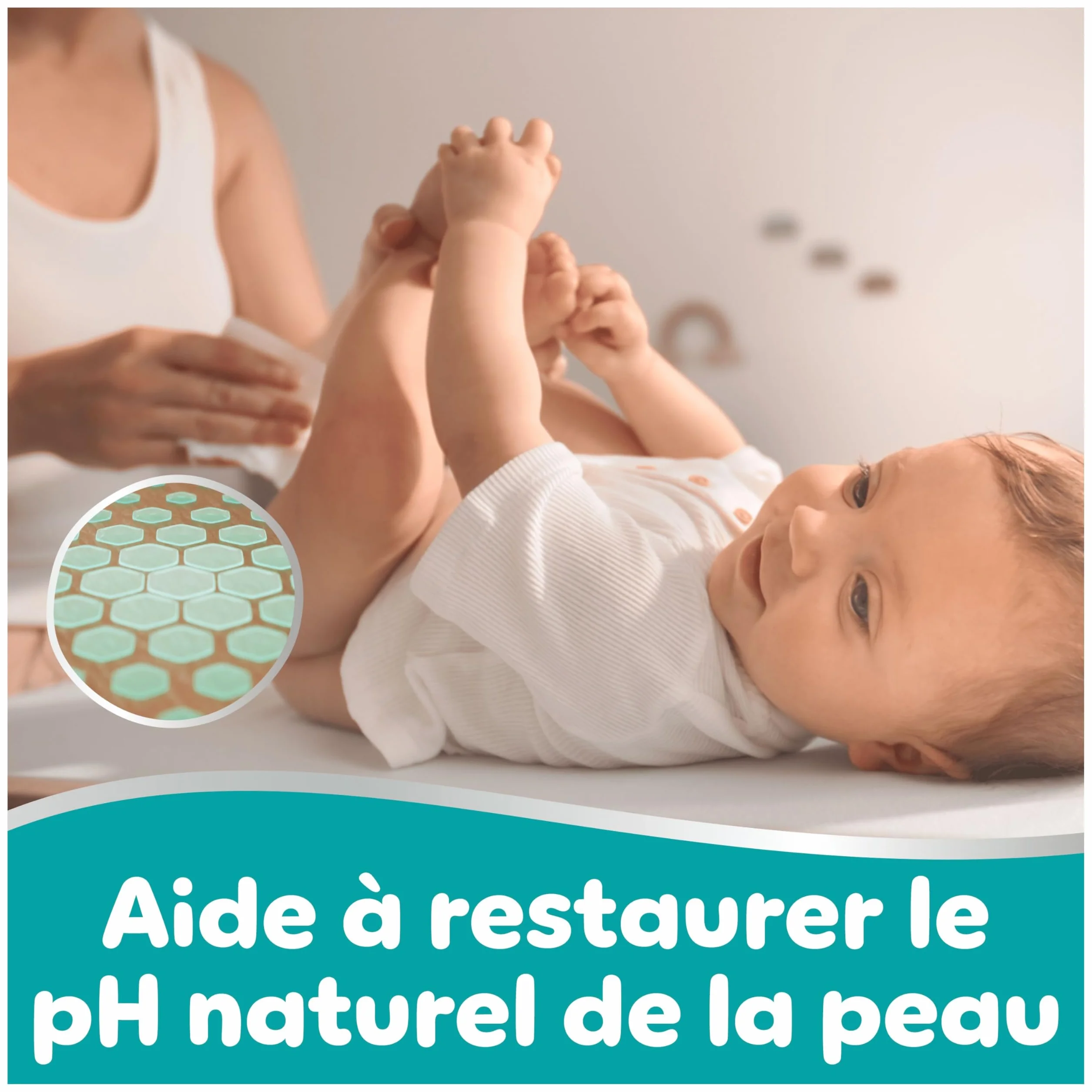 Pampers Lingettes pour bébé 99% d'eau, 1080 lingettes