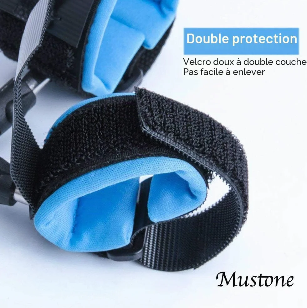 Anti-perte Poignet 1.5M 2 Pack Bleu & Orange
