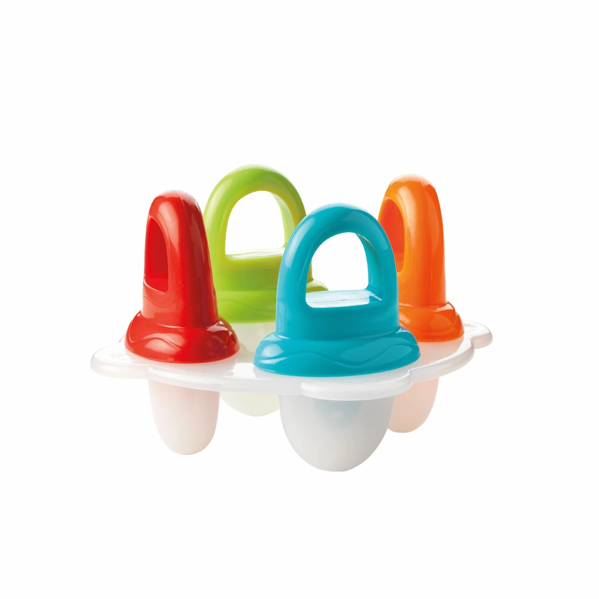 Nuby Fruitsicles Moules à sucettes glacées 4x réutilisables bébés +6 mois