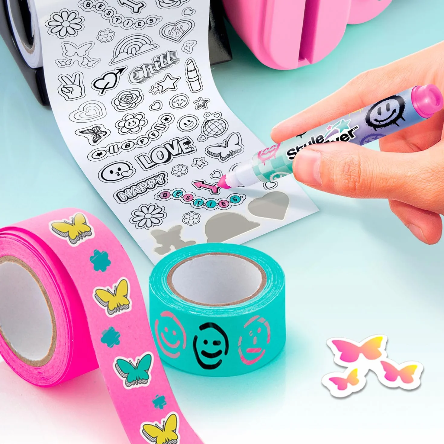 Canal Toys Style 4 Ever Le Studio de Scrapbooking 3 en 1 pour Enfants de 6 Ans+ Activité Manuelle Loisir Créatif