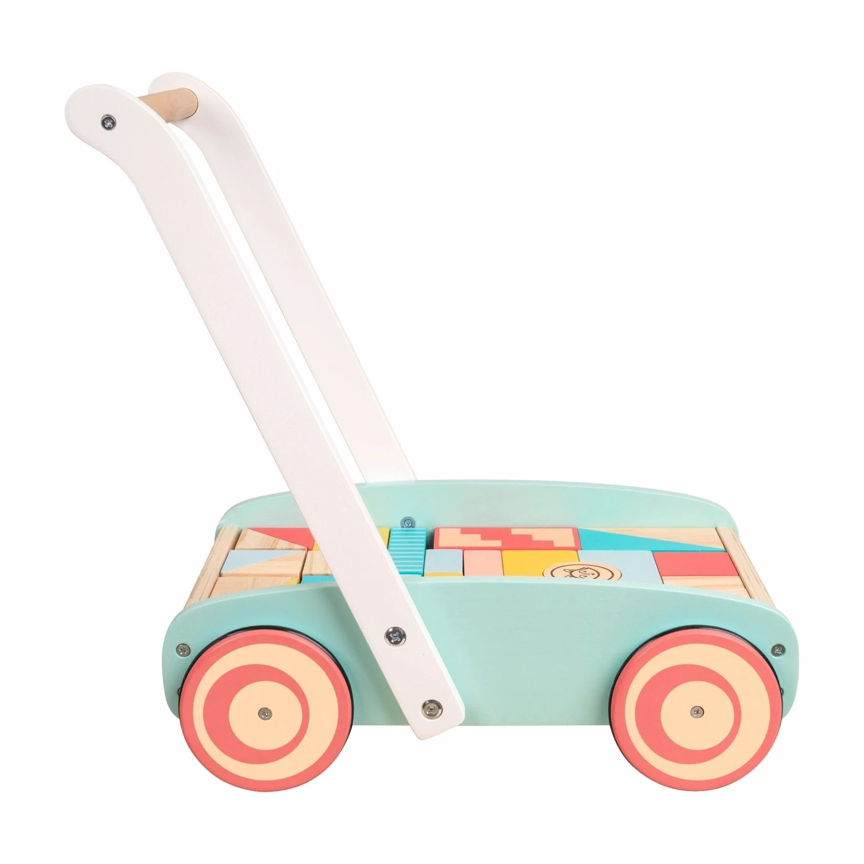 Owl & Fox Trotteur bébé en bois Montessori, jouet de développement précoce, bois FSC, 12 mois+