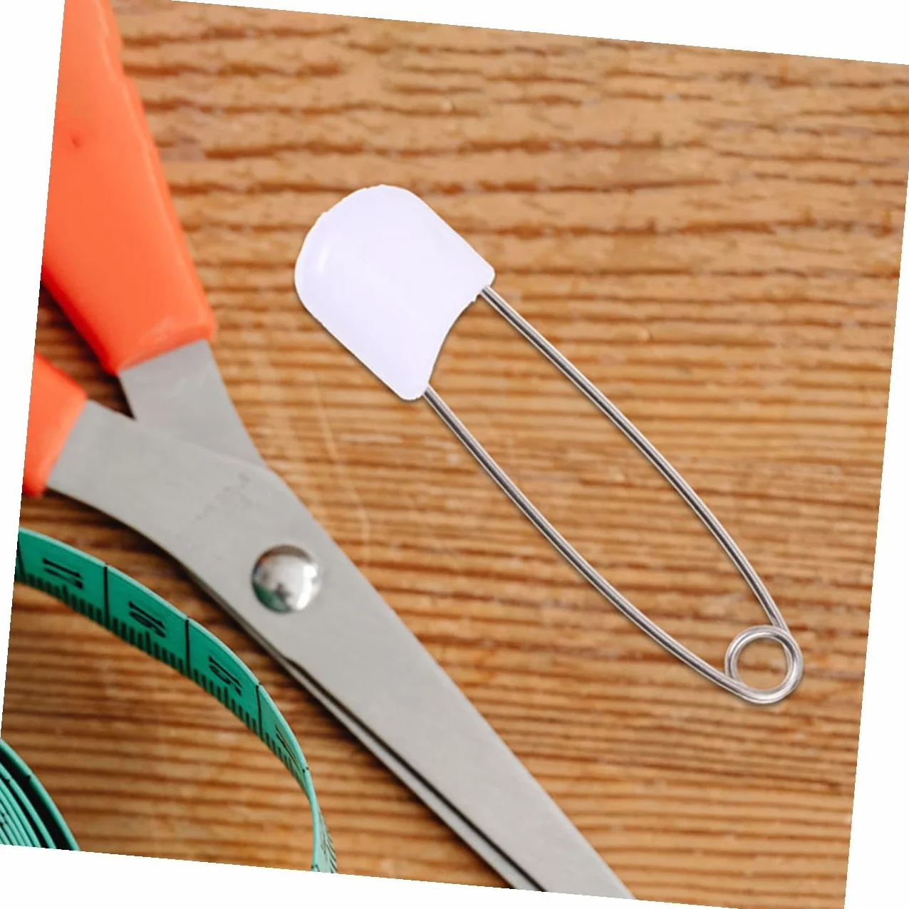 NOLITOY 30 Pcs Épingles à Nourrice Grosse Taille pour Couches Lavables, Bébé en Alliage de Zinc et PP