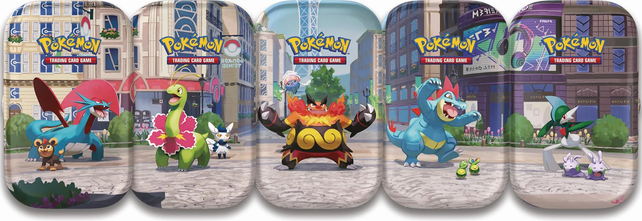 Pokémon Mini-boîte Illumis Drattak Hélionceau 2 boosters Carte Artistique Autocollants