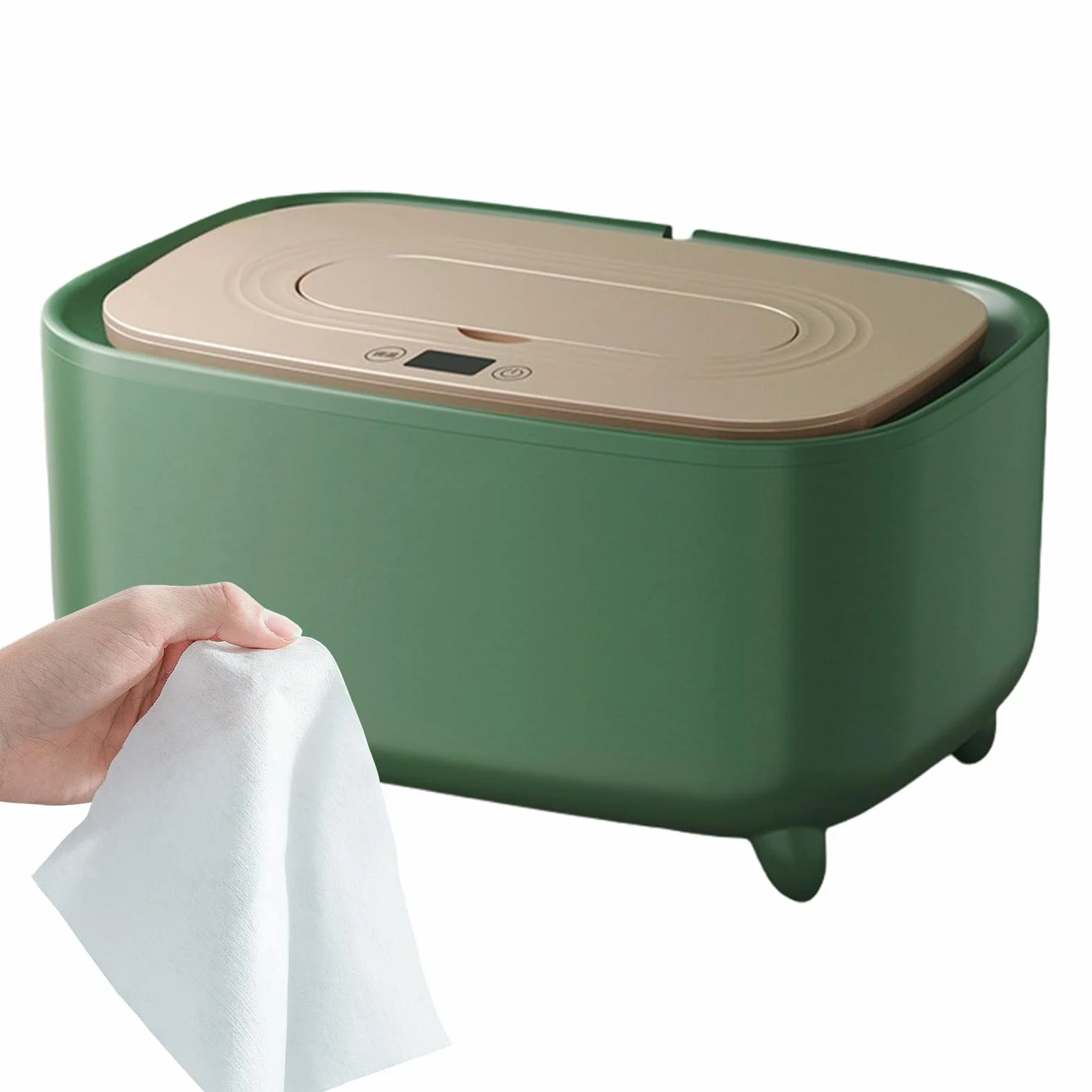 Chauffe-lingettes humides pour bébé – grande capacité, chauffage uniforme