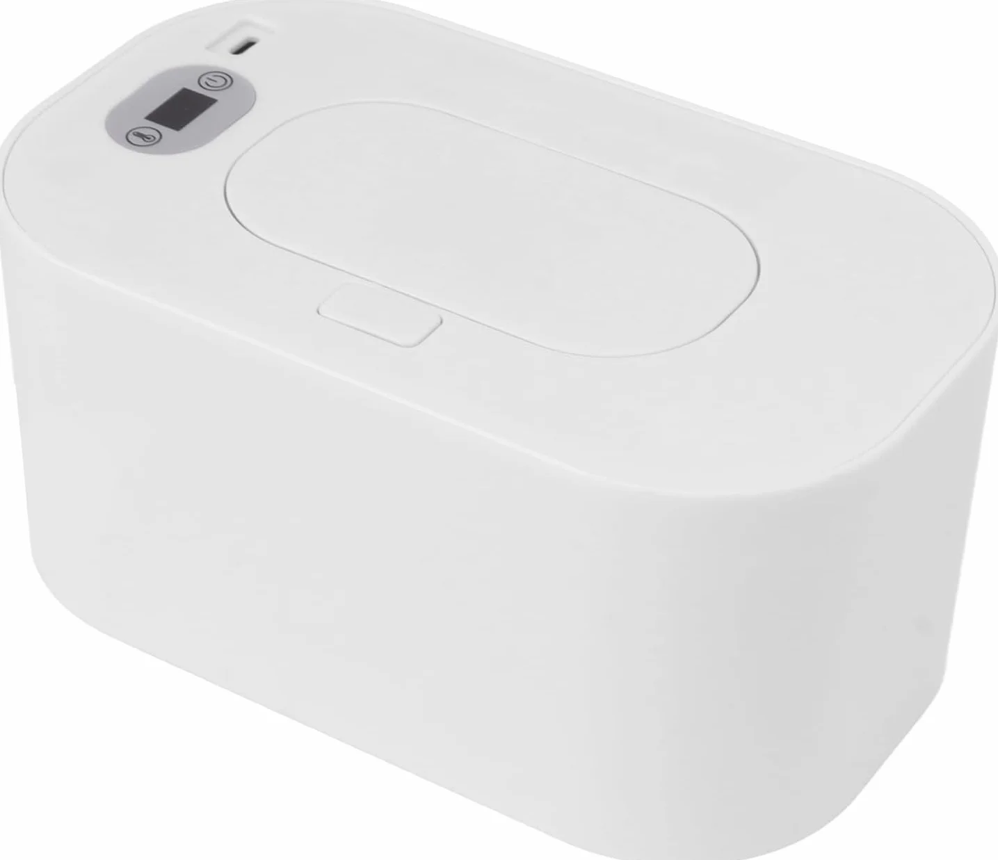 Chauffe-lingettes pour bébé, température constante, chauffage portable réglable (blanc)