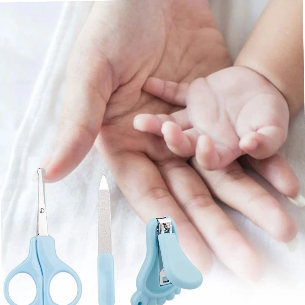 Kit de toilettage pour bébé 13 pièces, aspirateur nasal, coupe-ongles, brosse à cheveux