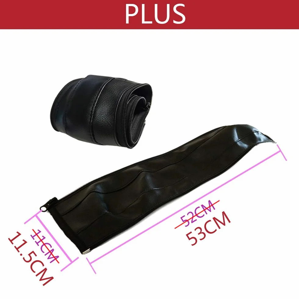 SeedFuture Bébé Protège-mains Cuir Pu Noir pour Poussette Babyzen Yoyo Yoya, Poignée Accoudoir