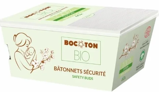 BOCOTON BIO Bâtonnets Bébé Bio Lot de 8 Pack de 60