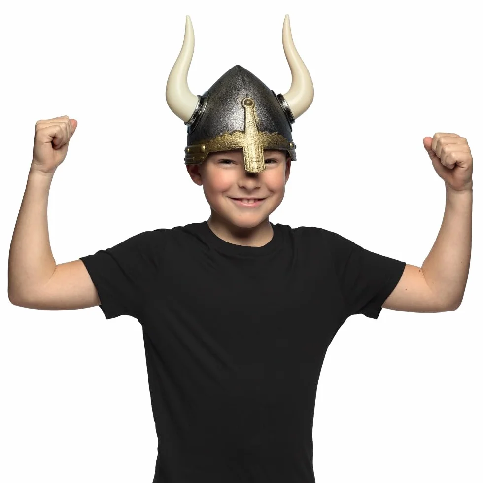 Casque Viking pour enfants Boland accessoire déguisement carnaval fête à thème