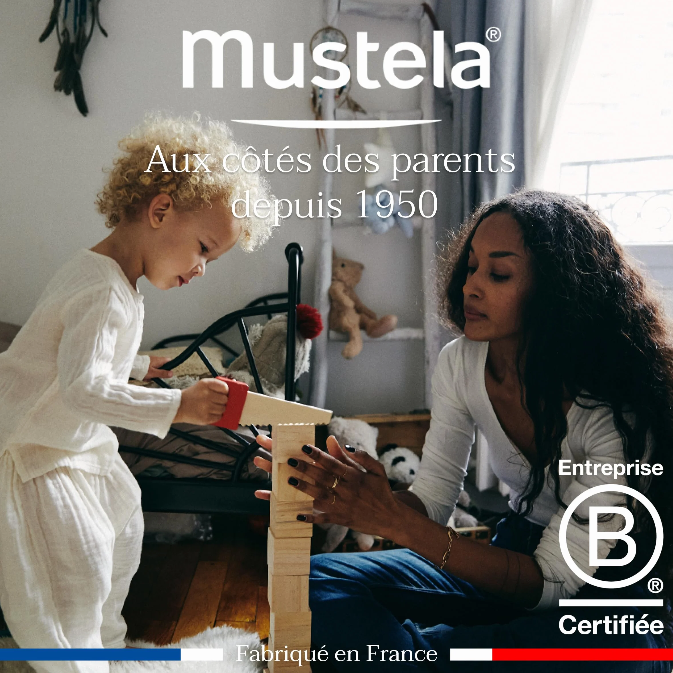 Mustela Shampoing Mousse Nourrisson Nettoyage Doux Anti-Croûtes de Lait 99% Ingrédients Naturels sans Parfum