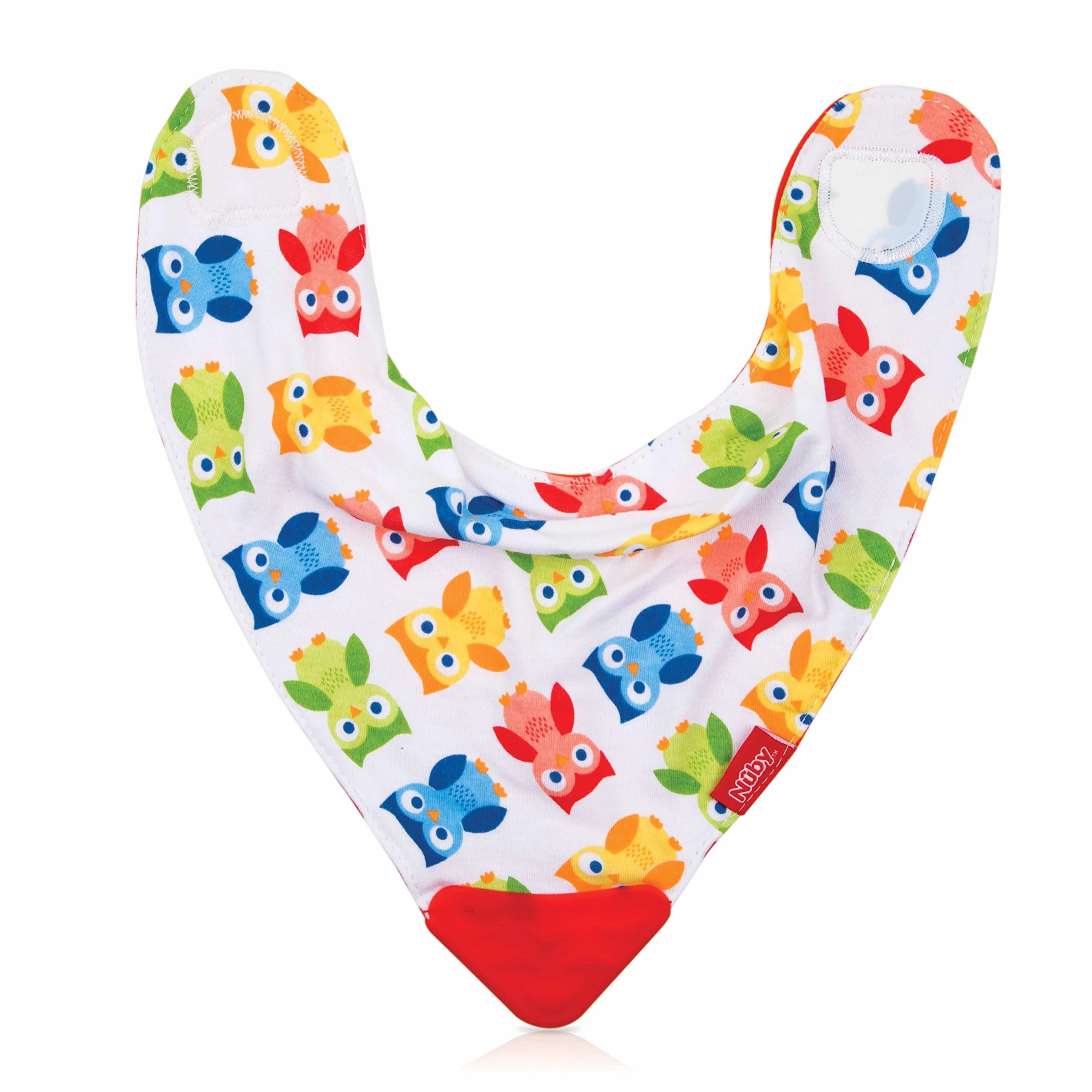 Nuby Bandana Bavoir avec massaggiagengive Couleurs aléatoires