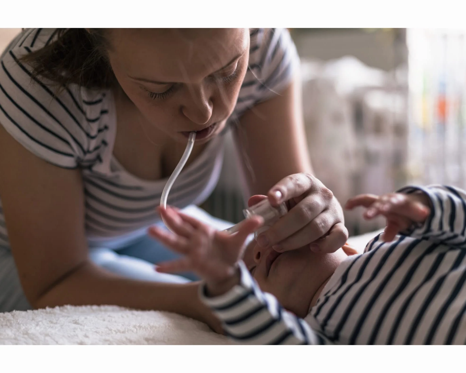 Mouche bébé manuel transparent longueur 38 largeur 7,5 hauteur 2,2