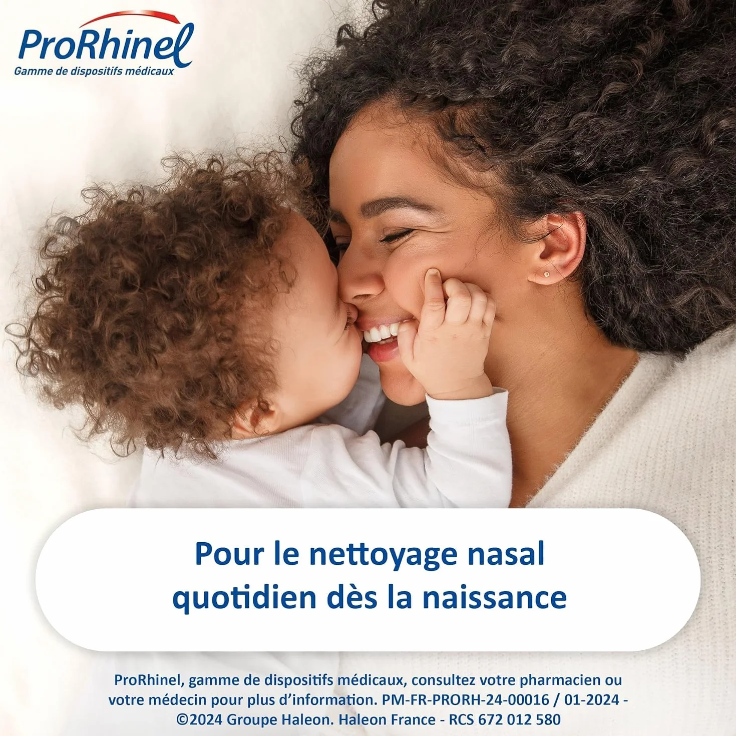 Kit Mouche Bébé Manuel PRORHINEL 3x20 Embouts Jetables Souples Lavage Nez Bouché