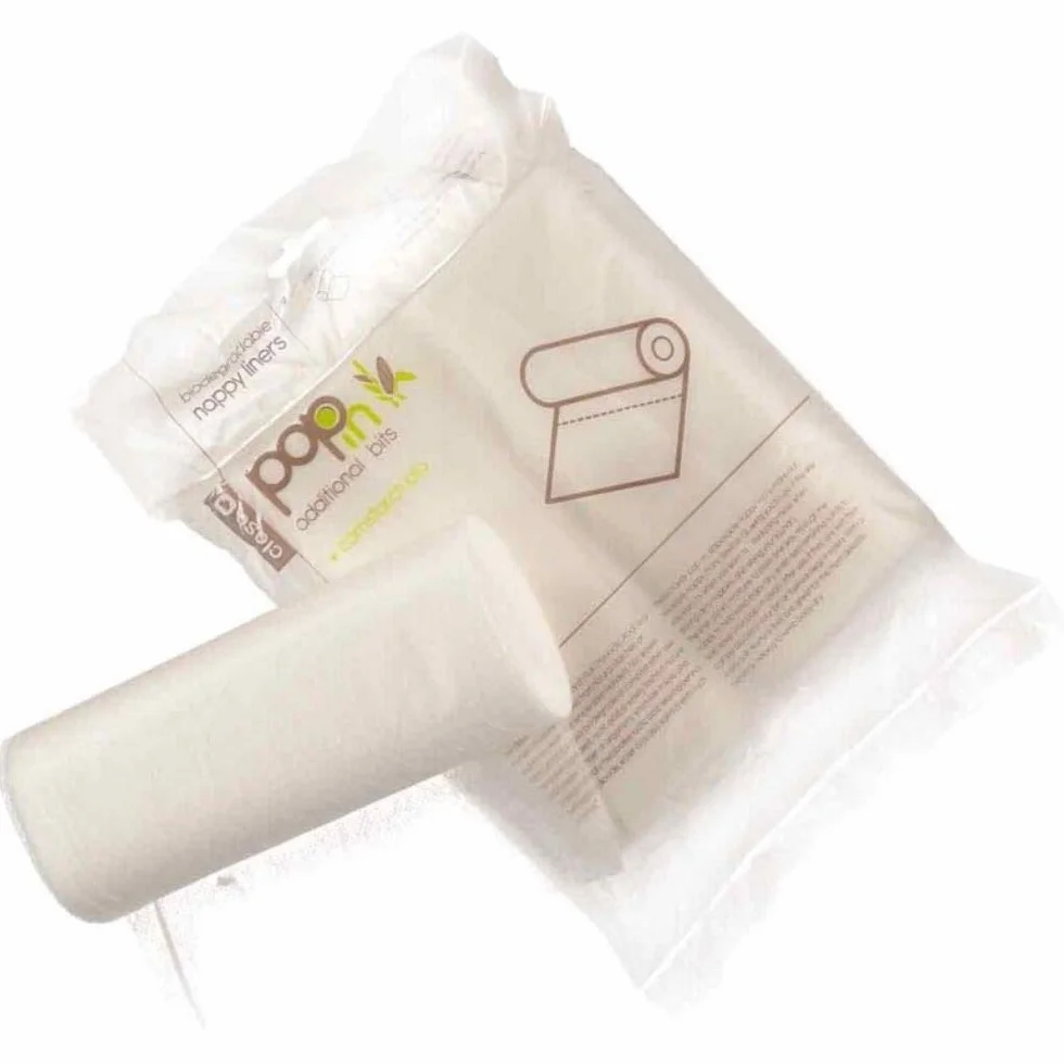 Close Pop-In Inserts jetables pour couches lavables 30 mois Blanc