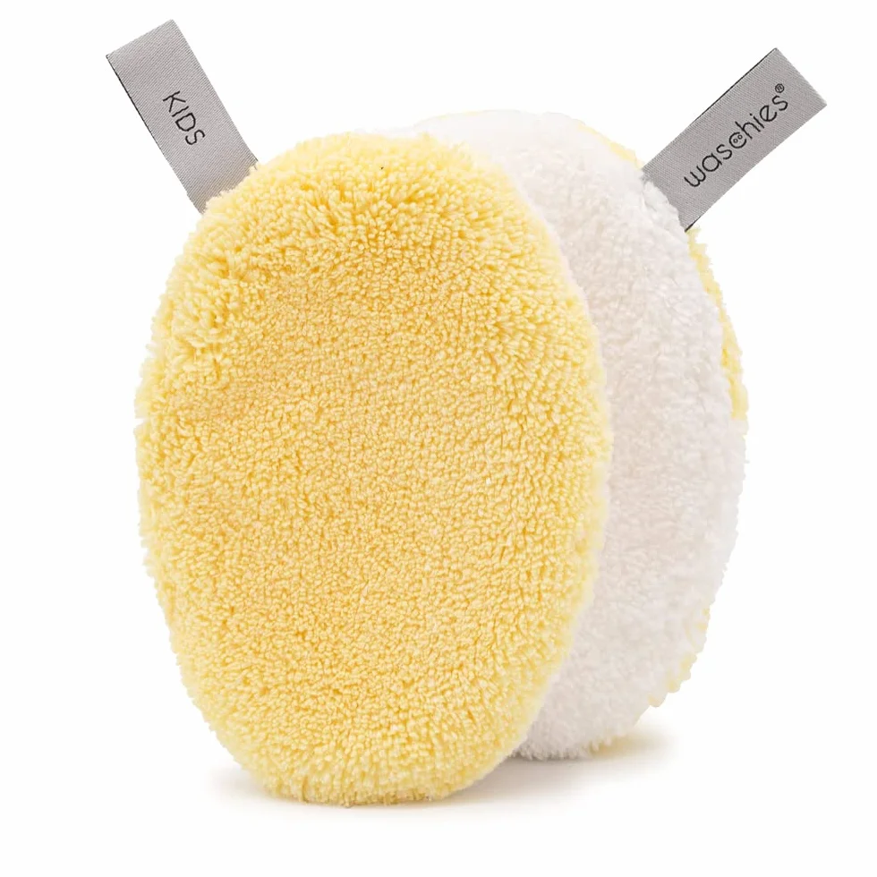 Waschpads für Babys & Kinder 2er-Set Pastel Yellow