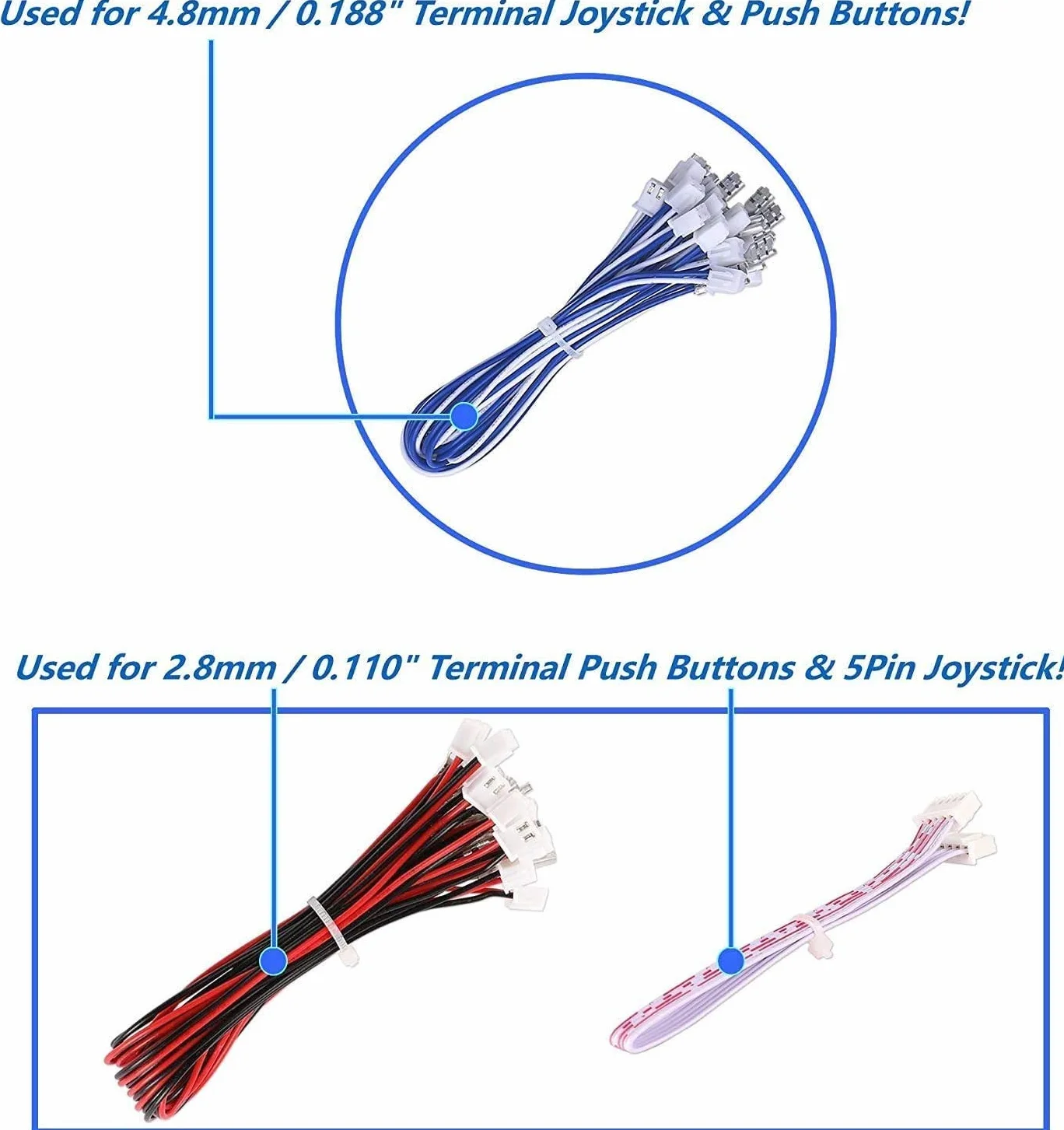 Fosiya Zero Delay Arcade USB Encoder PC Joystick pour Windows Linux MAME Raspberry Pi Retropie 1 Player 5pin