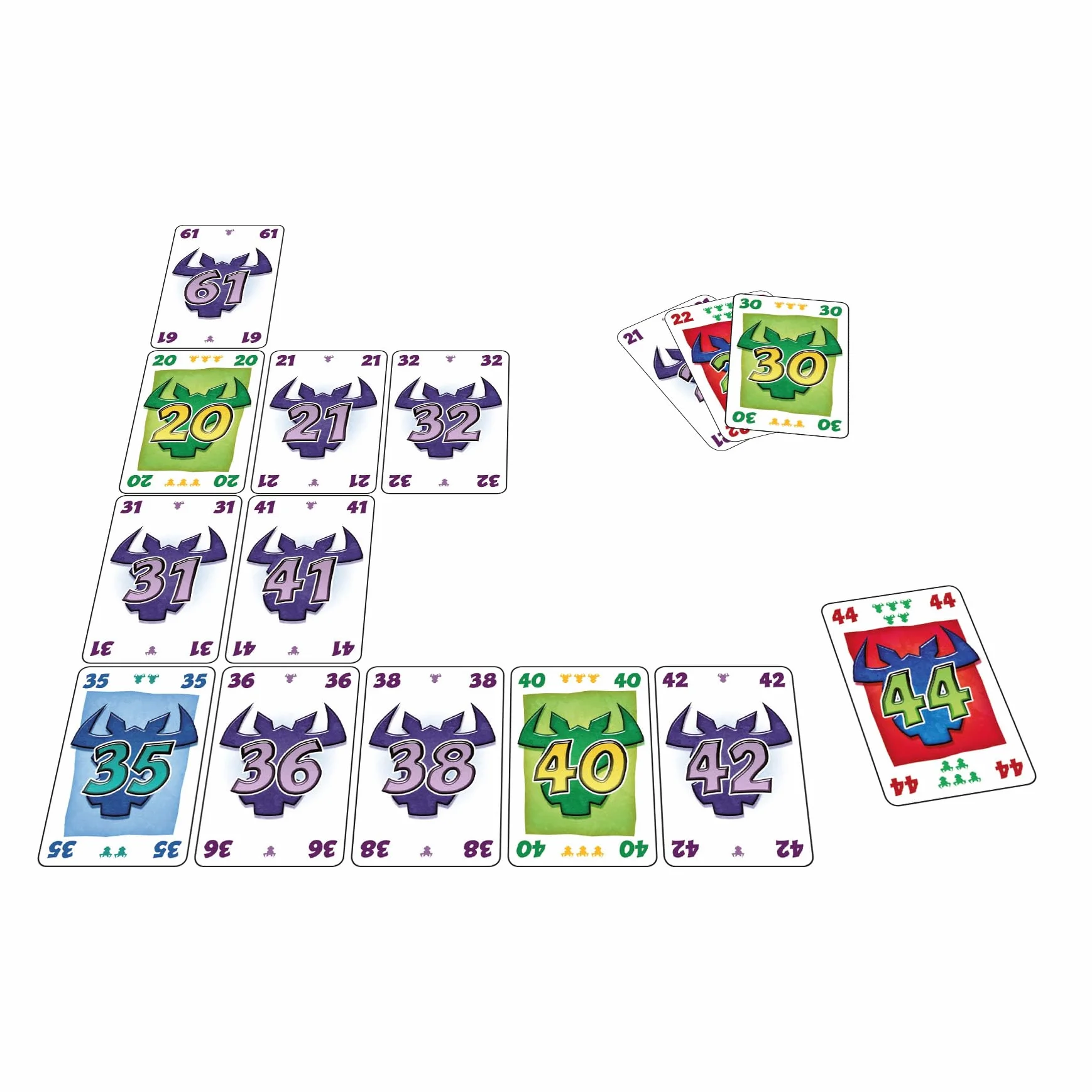 GIGAMIC 6 Qui Prend ! Jeu de société cartes dès 8 ans famille amis 2-10 joueurs 45 min Version Française