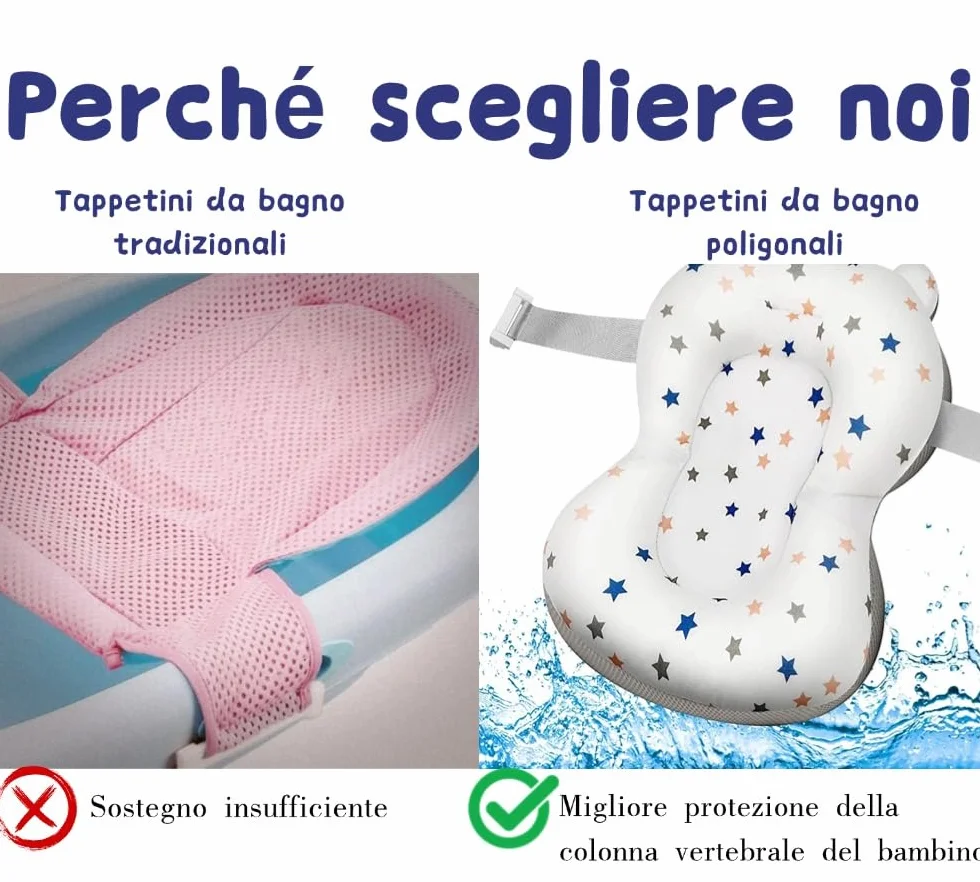 Coussin de bain bébé réducteur baignoire universel antidérapant