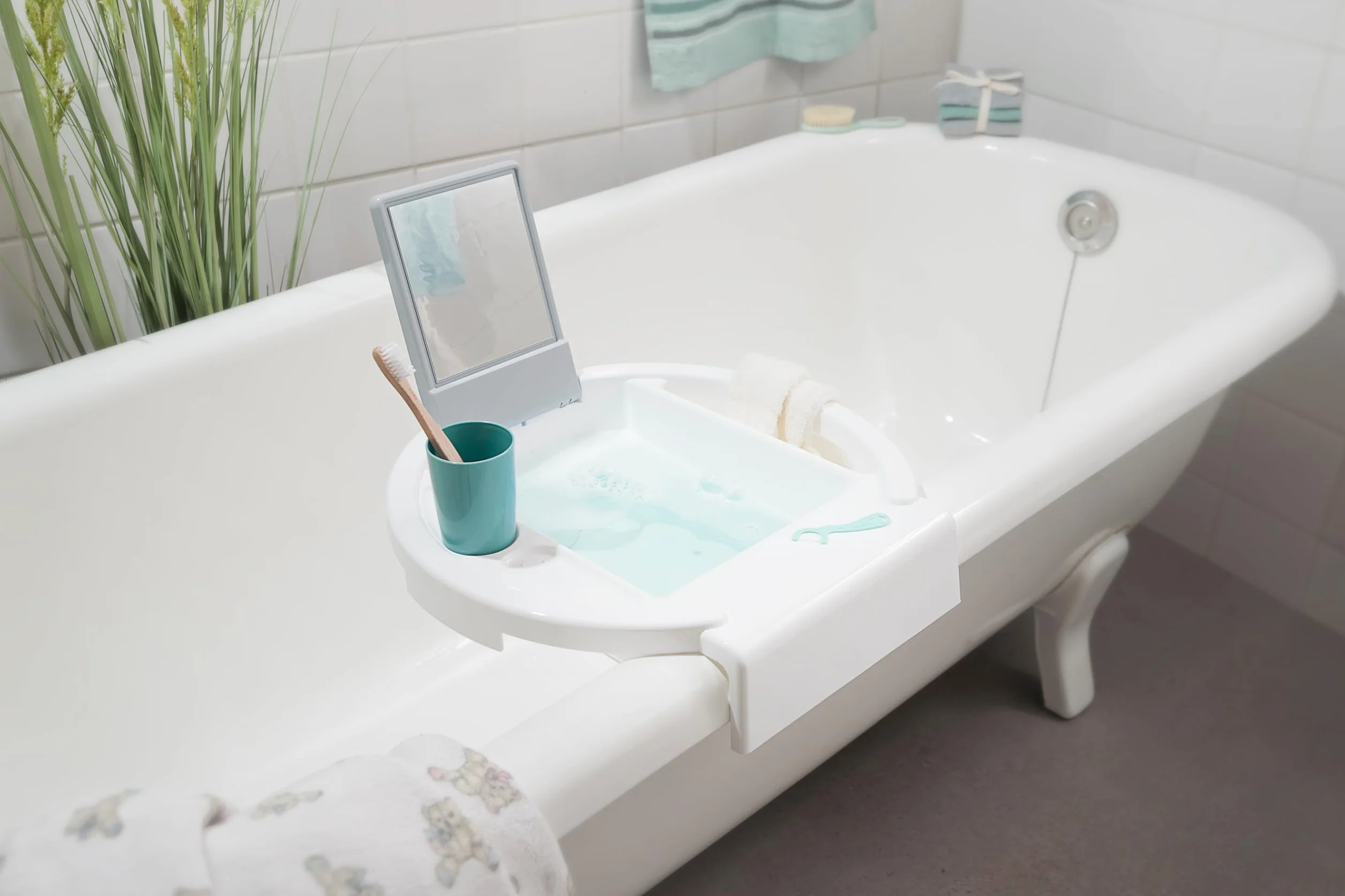 Rotho Babydesign Kiddy Wash Lavabo pour enfants 38,7 x 38,2 x 10 cm Blanc