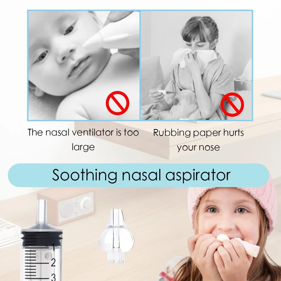 Olives nasales lavage nasal pour enfants silicone réutilisable accessoires rechange seringue bébé lot 6 pièces