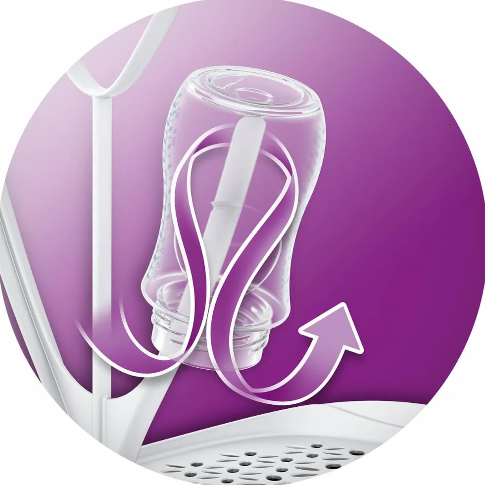 Philips Avent Egouttoir Design 8 Biberons Noir Blanc SCF149/00