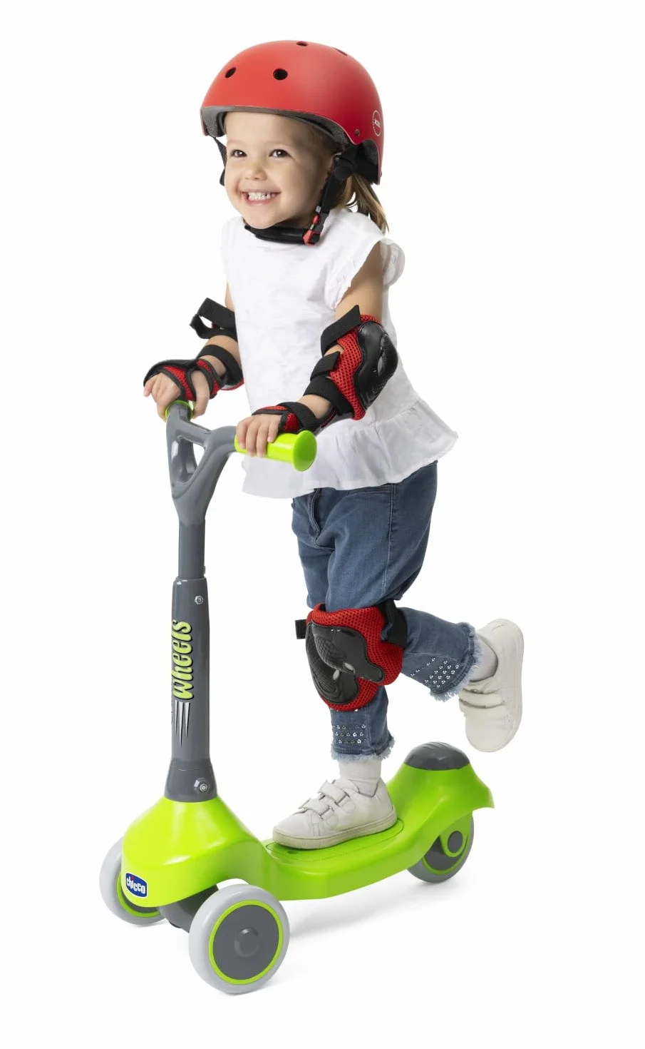 Chicco Trottinette Enfants 3 Roues évolutive Antidérapante 2-4 Ans 20 kg