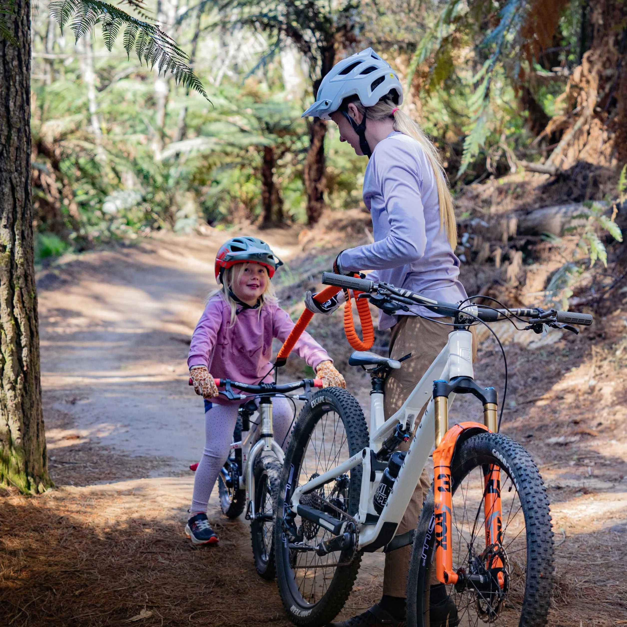 Kids Ride Shotgun Corde de remorquage VTT élastique vélo enfant Fixation à Tire
