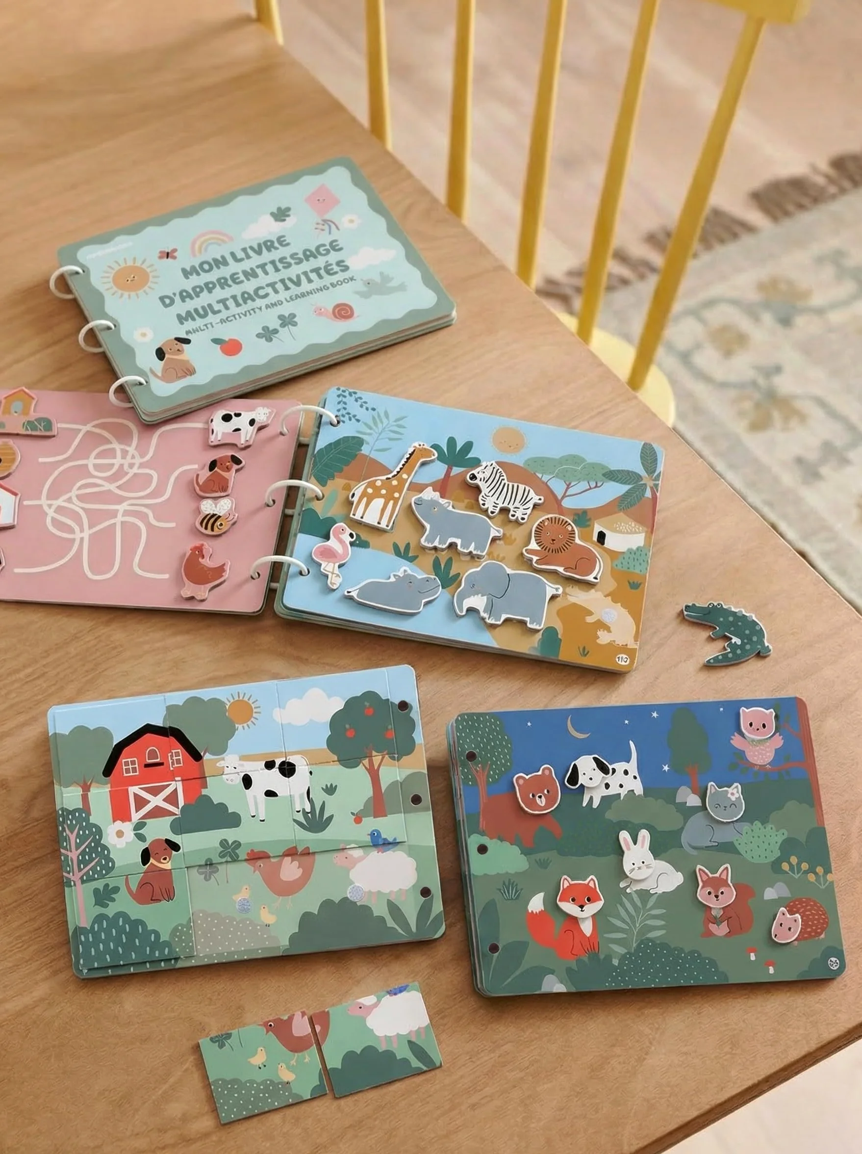 VERTBAUDET Livre d'apprentissage Multi-activités Multicolore