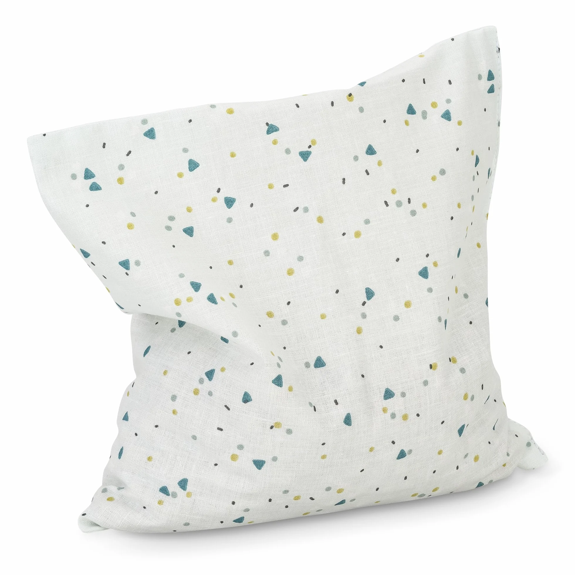 GRÜNSPECHT Coussin chauffant noyaux de cerises 19 x 19 cm Housse coton micro-ondes four vert