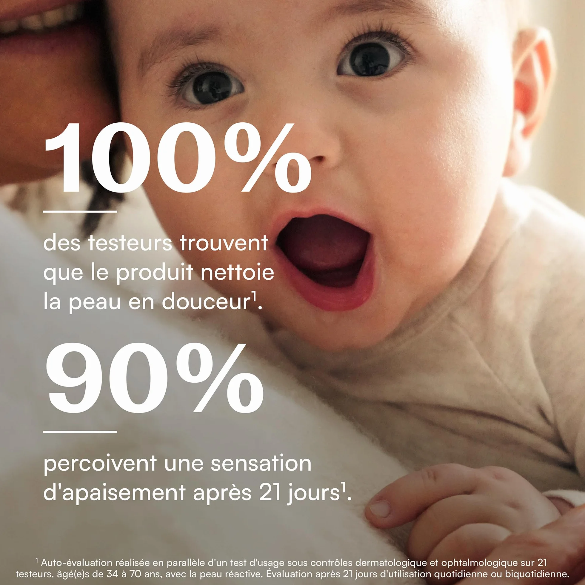 Laboratoires de Biarritz Eau Nettoyante Micellaire Bébé Certifiée Bio 500 ml Fabriquée en France