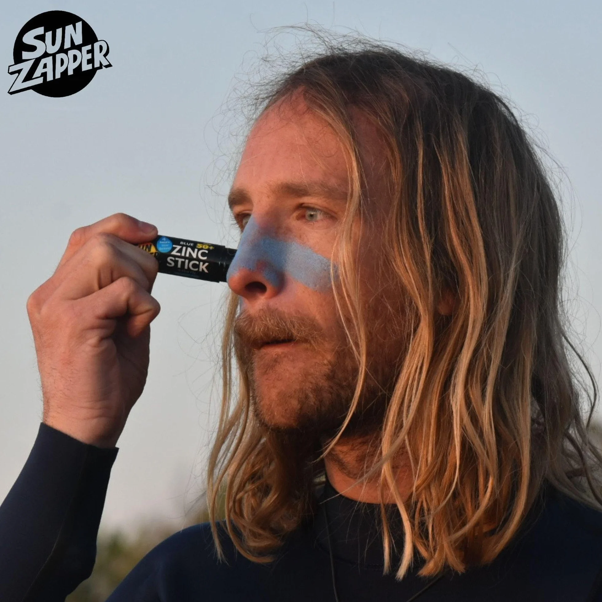 Sun Zapper Zinc Stick SPF 50 Blue