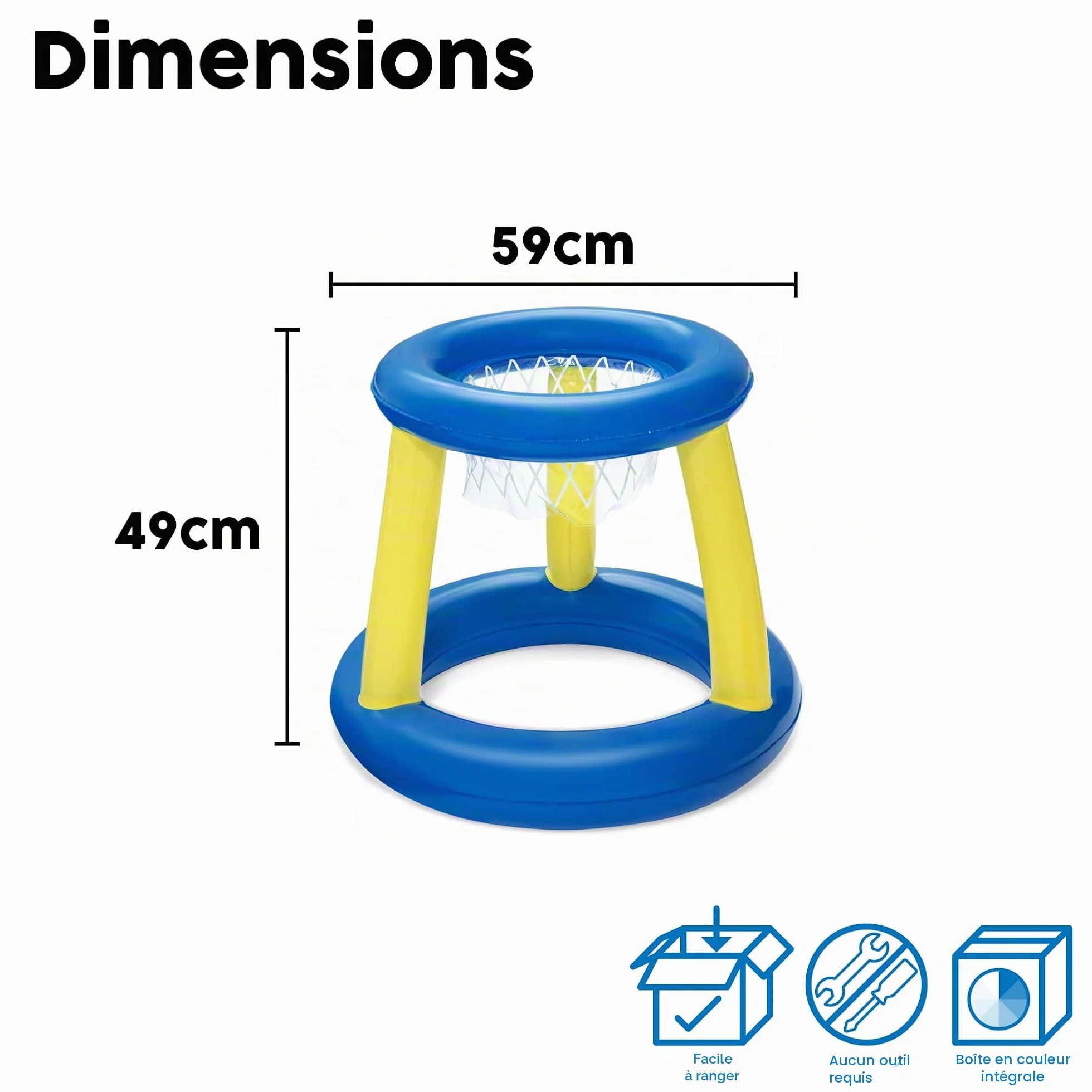 Bestway Splash 'N' Hoop Water Game Φ24/Φ61cm