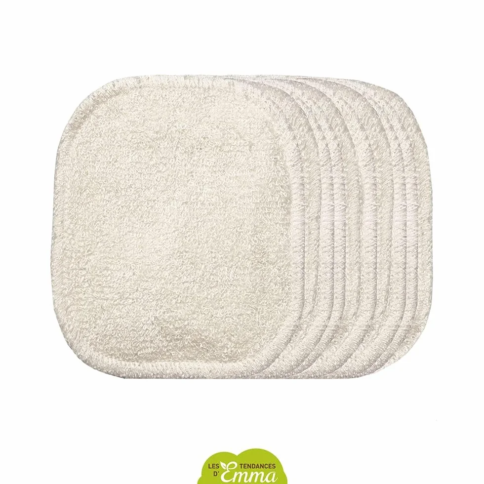 Kit Eco chou lingettes bébé lavables coton bio