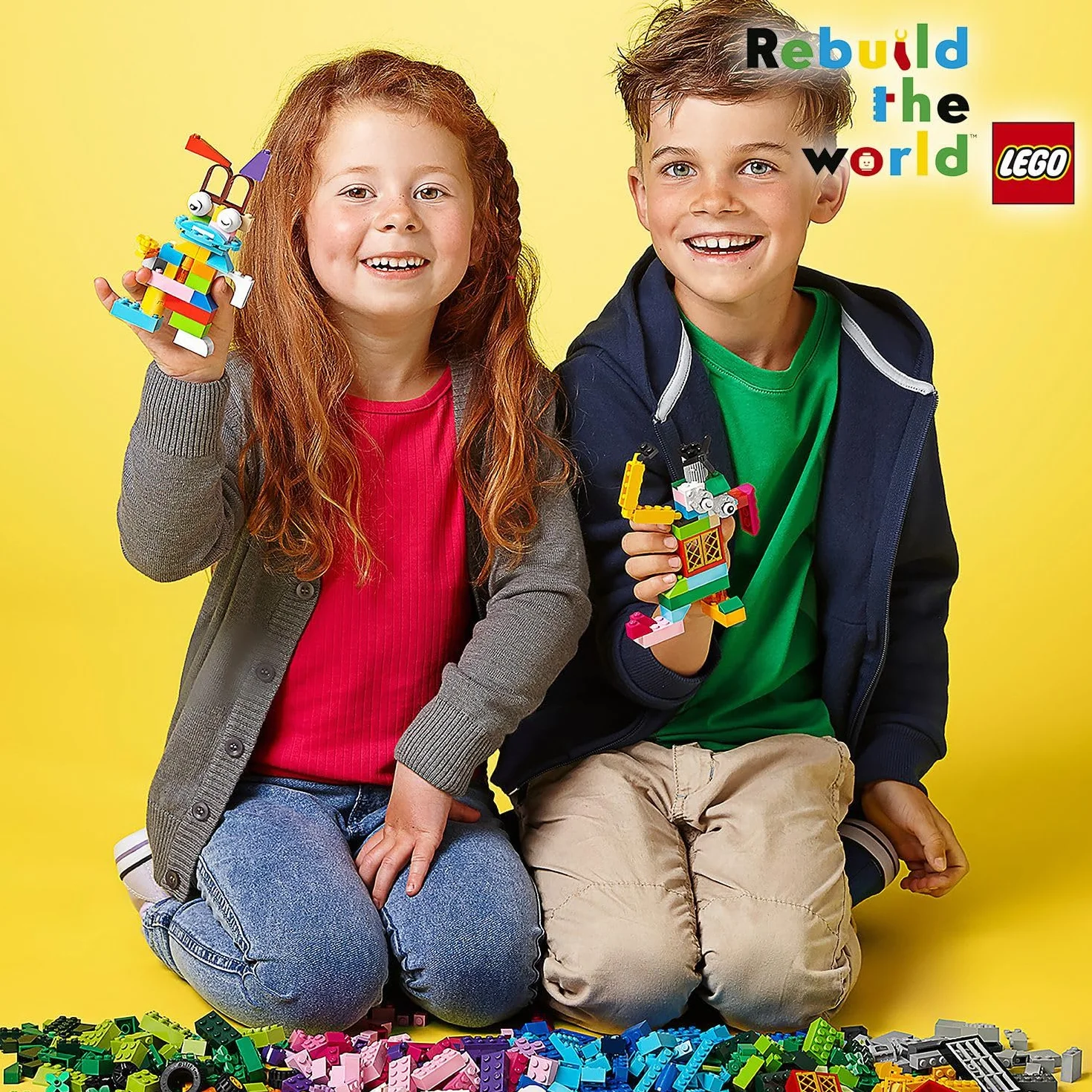 LEGO Classic 10696 La Boîte de Briques Créatives, Jouet de Construction avec Rangement, Enfants 4 Ans