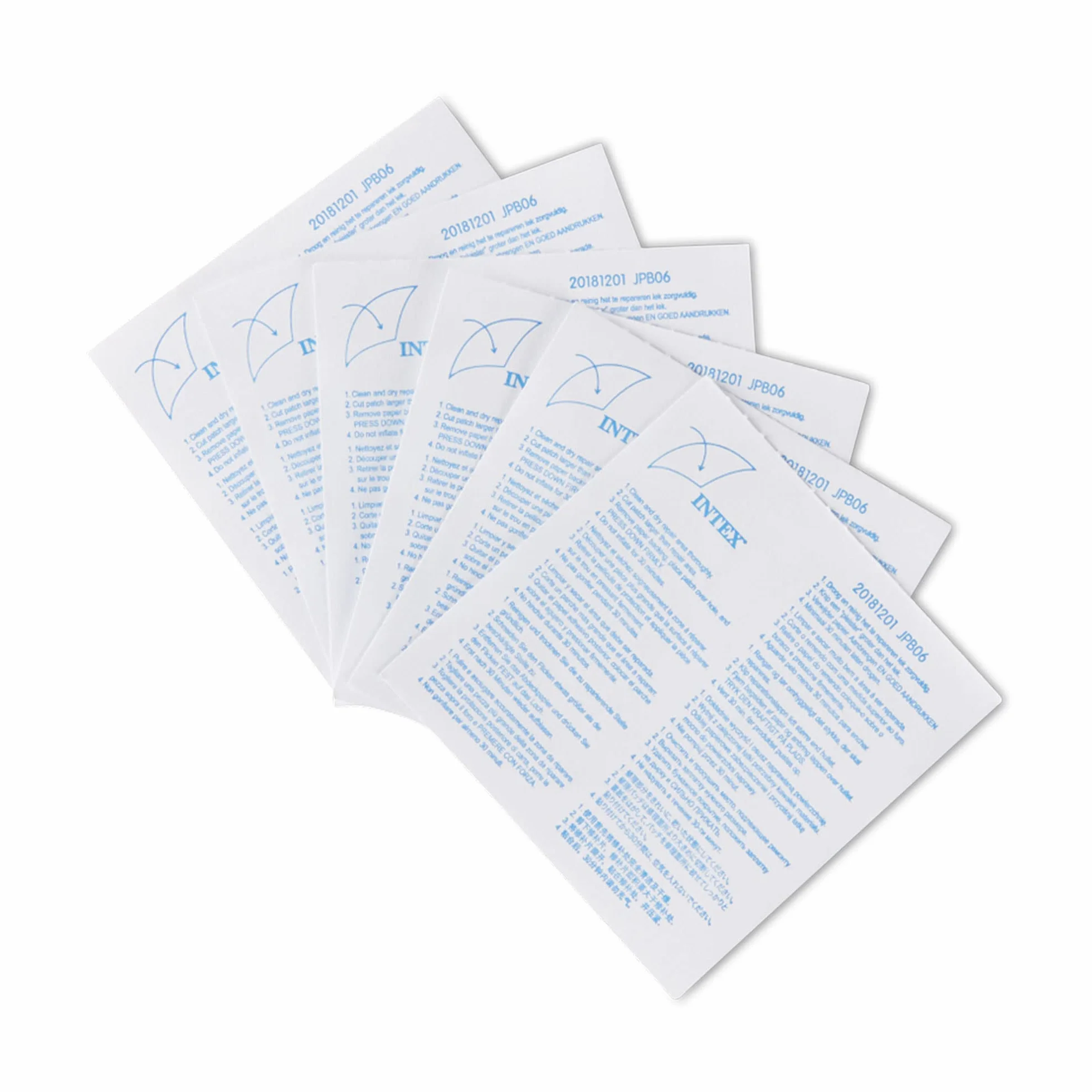 Intex Rustine de réparation 49 x 49 x 0,2 cm Transparent