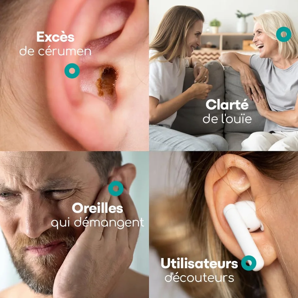 Medi Grade Gouttes Oreilles Huile d'Olive 100% Pure Qualité Médicale 10 mL - Fluidifie Élimine Cérumen Oreille
