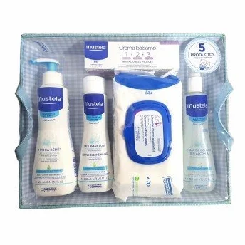 Mustela Canastilla Bebe Azul Bac sans parfum pour Bimbi 1 unité