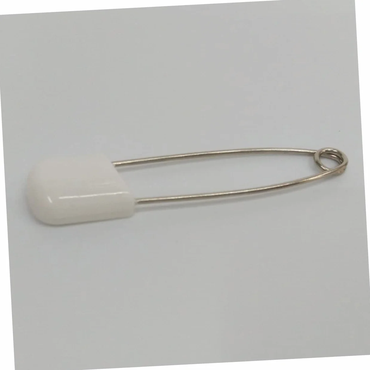 NUOBESTY Épingles de Sûreté en Acier et Plastique Lot de 100 pour Couche