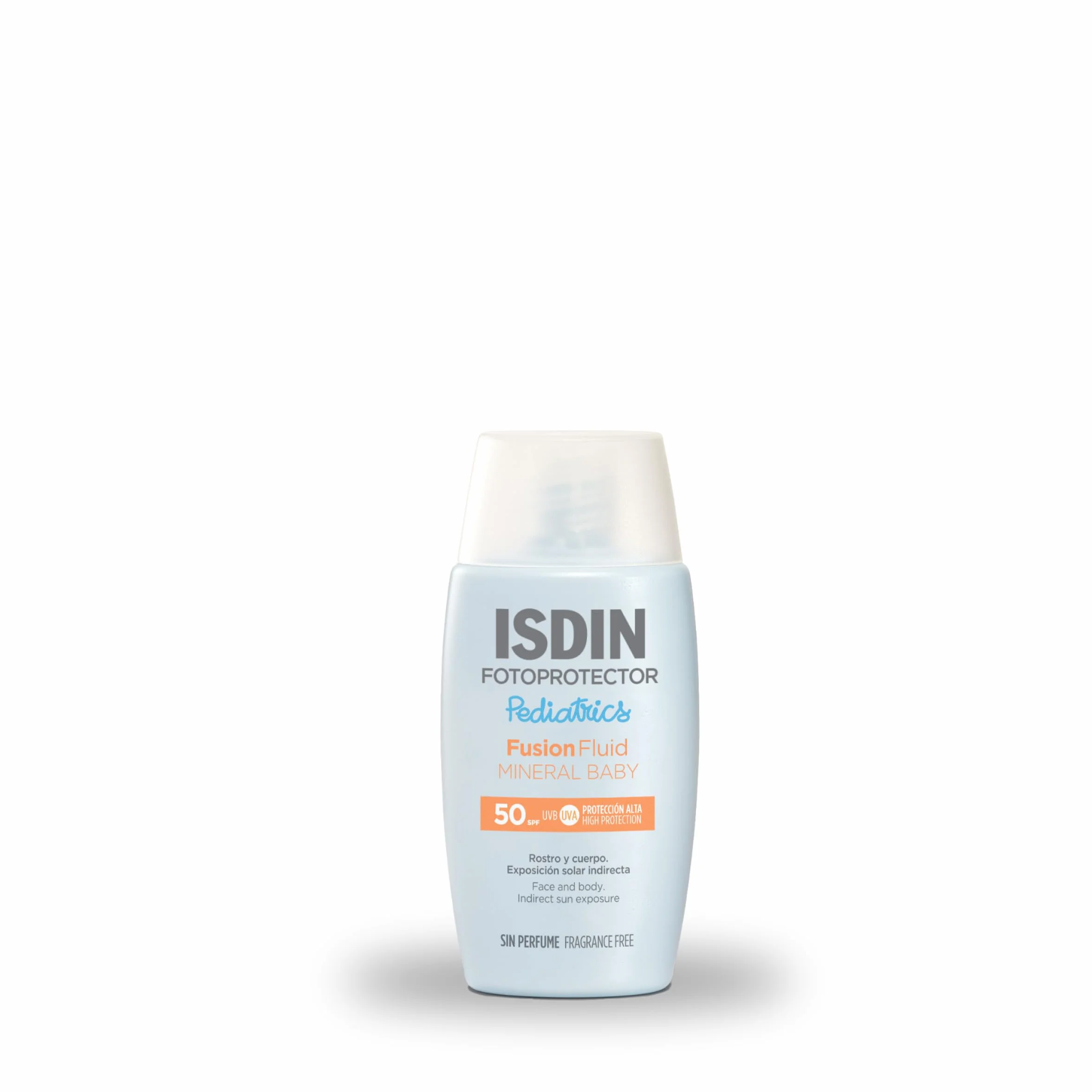 ISDIN Pediatrics Fusion Fluid Mineral Baby SPF 50 Crème Solaire Fluide 50ml