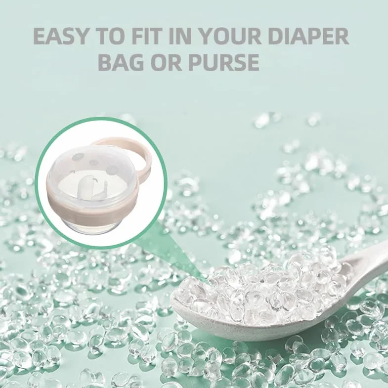 Abaodam Étui à Tétine de Voyage pour Bébé Boîte à Tétine Portable