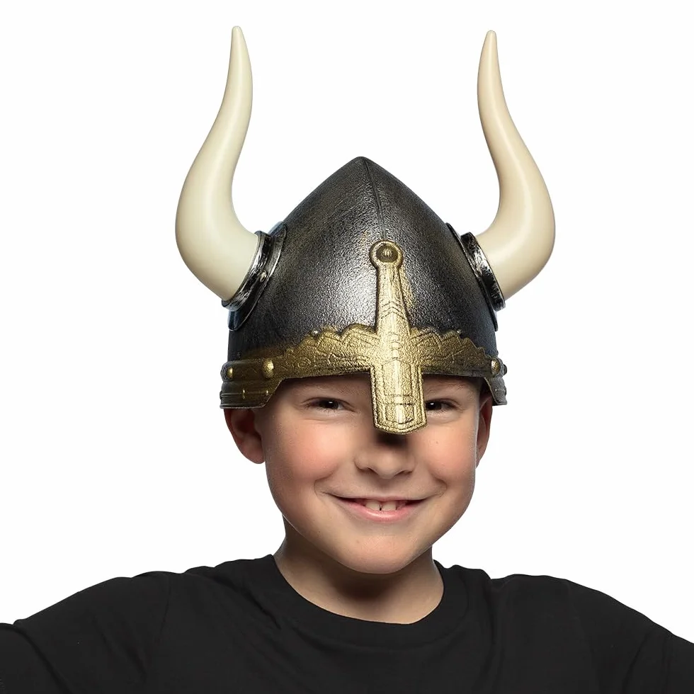 Casque Viking pour enfants Boland accessoire déguisement carnaval fête à thème