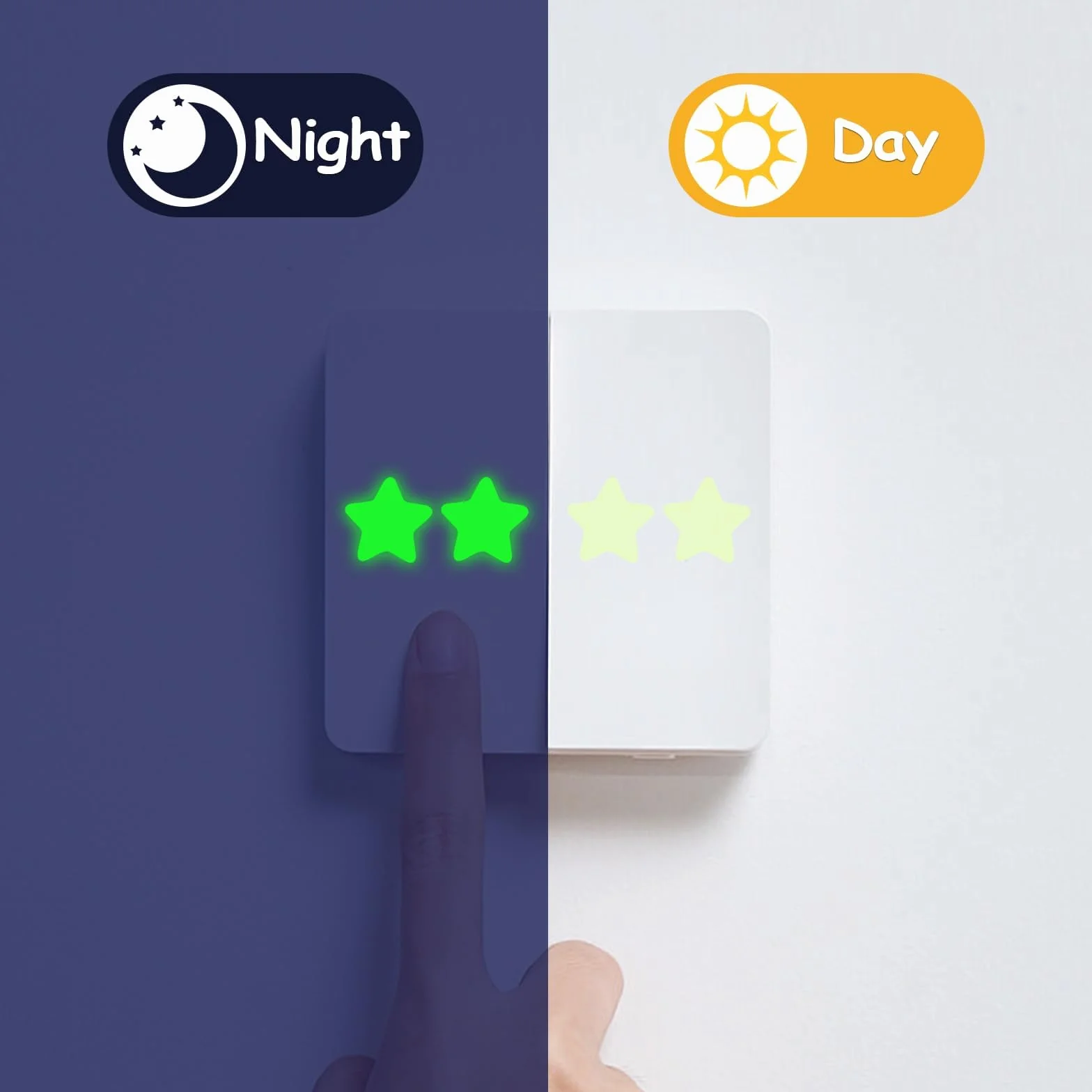 Plafond Etoile Fluorescente 452 pièces Stickers Phosphorescents Ciel Etoilé Décoration Chambre Enfant