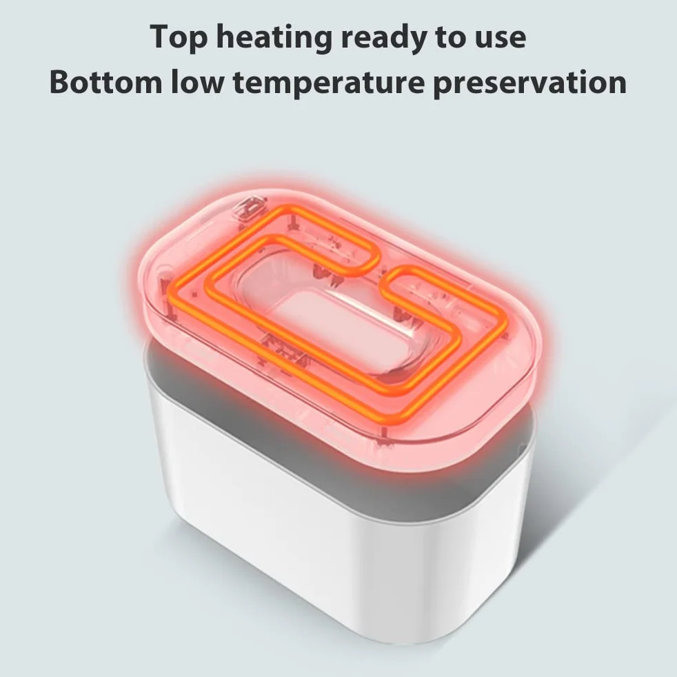 Réchauffeur de lingettes pour bébé Chauffe-Linge Distributeur thermostat température réglable