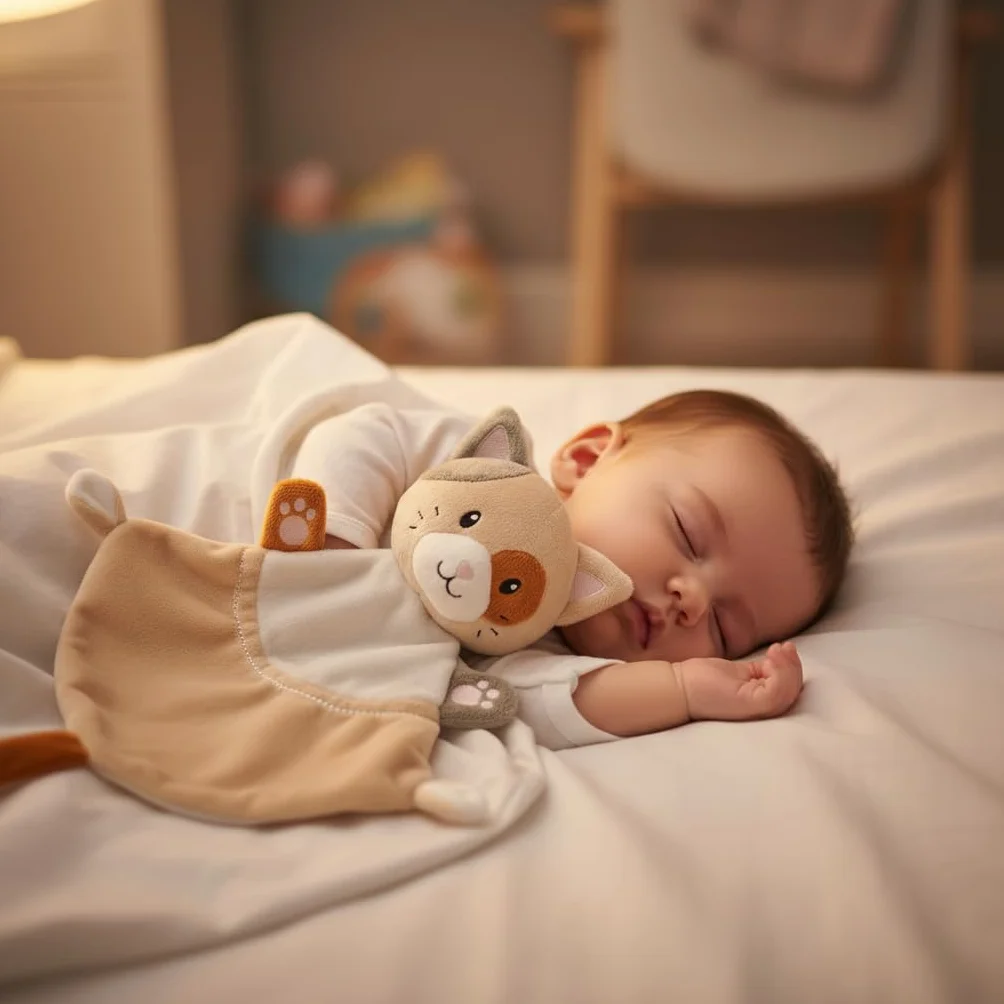 Les Charly Le Chat 30 cm Doudou Brodé Prénom Cadeau Naissance Bébé