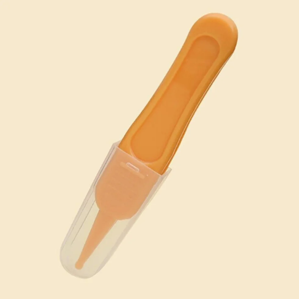 Pince à épiler en plastique réutilisable pour bébé oreille nez nombril