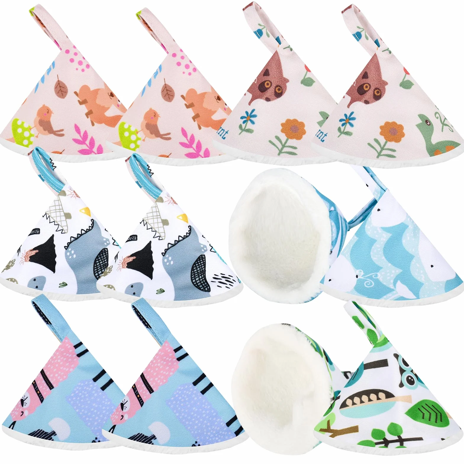 Pee Teepee Lot de 12 housses de couches pour bébé - Accessoires à forte absorption d'eau