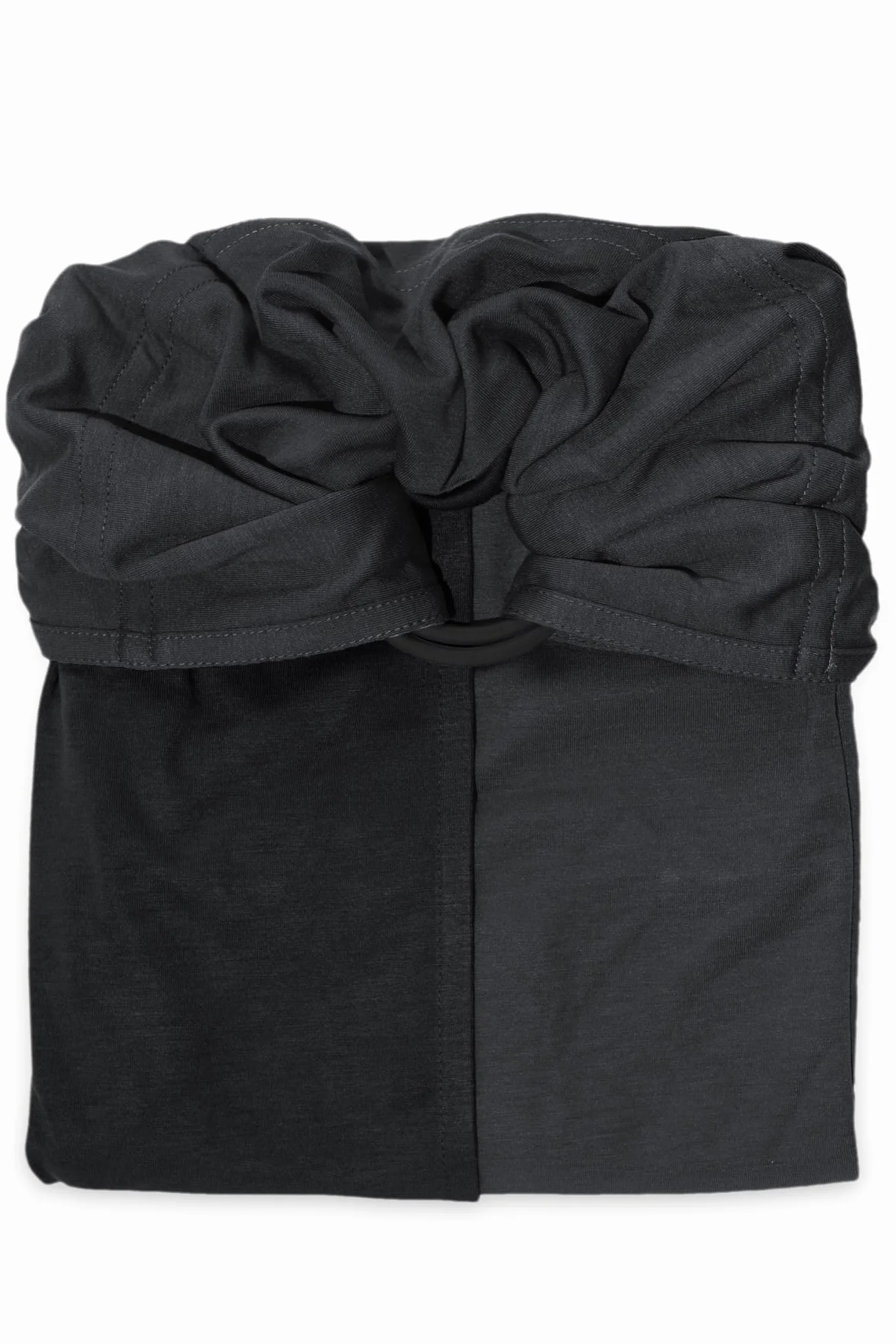 Love Radius La Petite Écharpe Sans Nœud Anthracite Noir Réversible