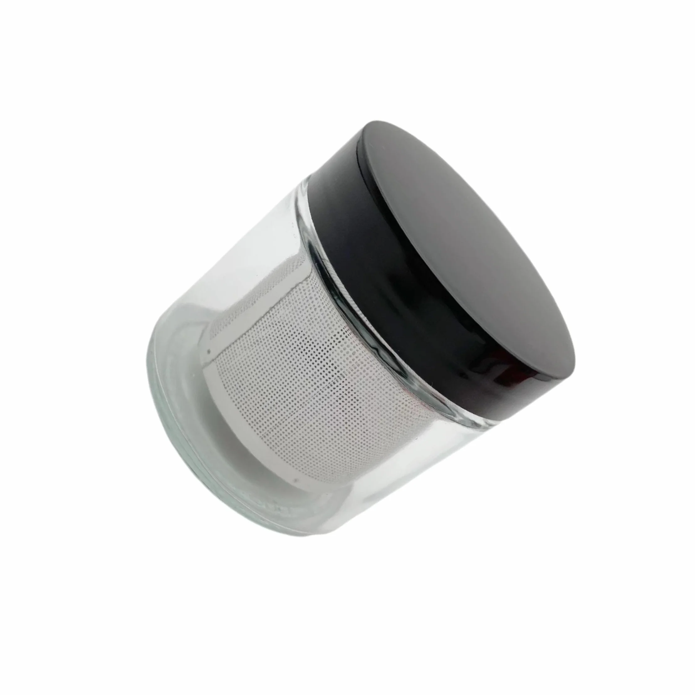 Tamis en acier inoxydable, flacon de lavage manuel pour bijoux et pierres précieuses, format compact
